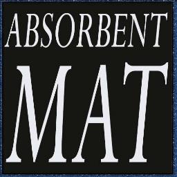 Absorbent Mats for a safer workplace. Aerospace, defense, factories, oil and gas, manufacturing, construction, and service industries.