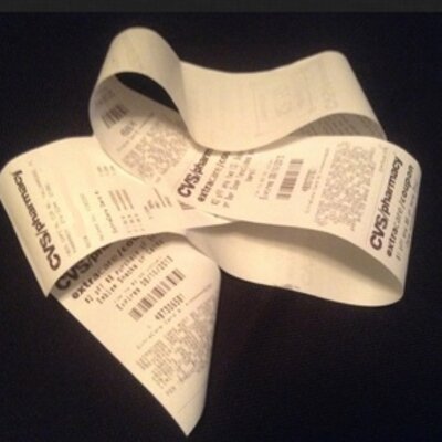 cvs receipt tie