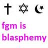 FGMisBLASPHEMY's profile picture. Religious people who mutilate sex organs imply their design is better than their GOD achieved?
Use their blasphemy laws to point out the error of their ways!