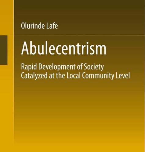 Rapid Development of Society Catalyzed at the Local Community Level