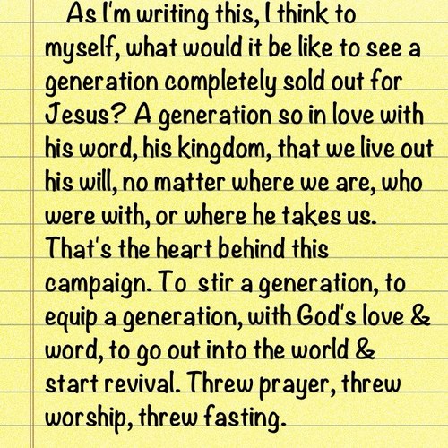 Launced by @josephalonzo123 & @Joshua1verse_9  to empower a generation with the tools to start revival, to equip,& empower a generation with Gods word.