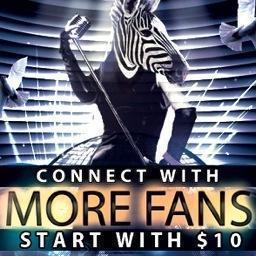 Connect with more fans, start today with only $10
