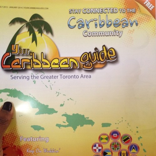 Your Caribbean Guide is a printed magazine & website aimed at strengthening the Caribbean community in Toronto.  Check us out!!