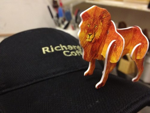 My name is Lionel Richie, I am the offical Lion of Richards Coffee. Rawr.