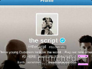 JazziScriptette's profile picture. The Script omg just like wow! Saw them live on the 23/03/13 best night in my life!!hehe yea they followed me which made my everything!Luv ya lads :* xxxxx