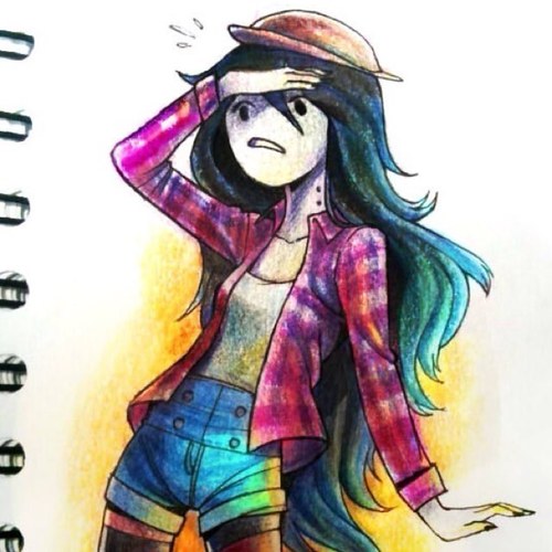 Marceline: Vampire Queen! Bassist, composer, and lead singer!