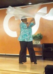 Flagging for His glory!!! Dancer and author: Forever Dancing for Him now available on Amazon and Kindle.