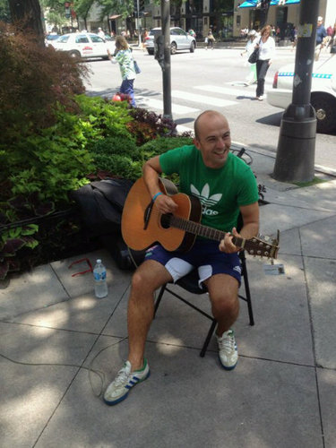 International soccer coach and aspiring hula-hoop artist