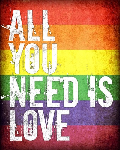 Fighting for my right to live life by my own rules. It's okay to be gay