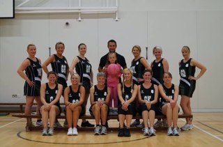 The Bexhill Pink Ladies netball team - visit us at http://t.co/Ne16A6GfEu