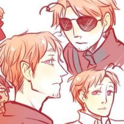 *glare* what are you staring at? @2PAliceKirkland is my maple leaf.....get to close her and you wont live longer  (( #Hetalia2P #RP