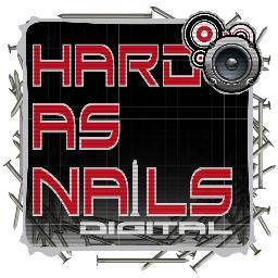 Hard As Nails is a UK based Experimental HARD NRG digital record label. Tracks on pretty much any Mp3 site on the internet. Beyond hard.