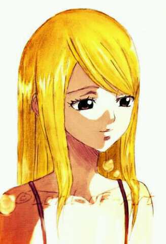 Hi Minna~!! I'm Lucy Heartfilia known as Lucky Lucy but not anymore..Now I'm Lucy of Fairy Tail!! The Sere no madoushi blonde... -single-