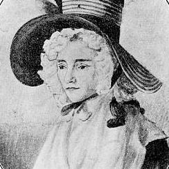 Elizabeth Posthuma Simcoe, wife of John Graves Simcoe, Lieutenant-Governor of Ontario b. 1766. Writing, painting, observing