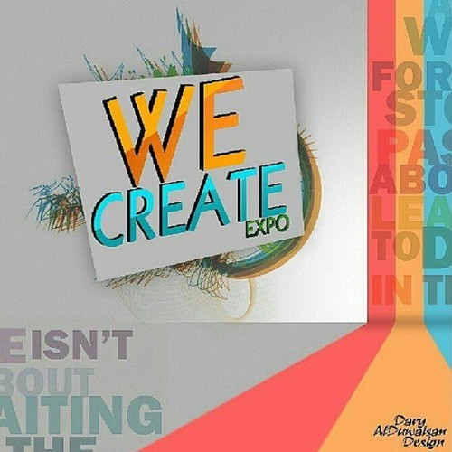 معرض We Create الشبابي في فندق موفنبيك الحره من 19 الى 21 سبتمبر 2013 لدعم المواهب الشبابية ♡ : / 66077626 55077216