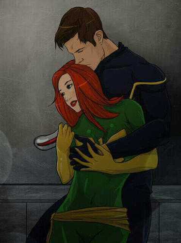 Jean Grey, Marvel Girl. A mutant with telekinetic and telepathic powers. Don't mess with me