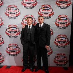CORY: NASCAR Late Model State Champion - NASCAR  Late Model Rookie of the Year. 
KYLE: NASCAR Stock Car Champion- Fall Brawl Late Model Champion