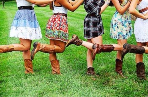 some girls play house, real girls go hunting