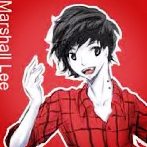 Im Marshall Lee. I may or may not bite. Oh and im the Vampire King. #Taken by @Fionna47 :D