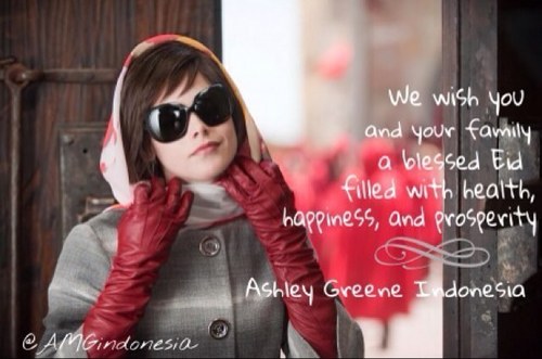 The 1st fanbase of Ashley Michele Greene in Indonesia. Follow us for updates, news, photos, quotes, and facts. Follow her official Twitter @AshleyMGreene