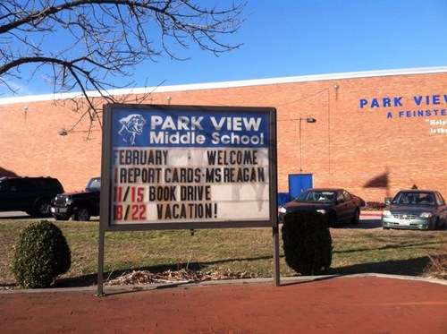 Principal Park View Middle School