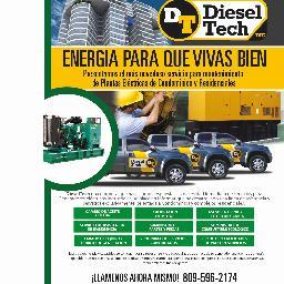 DieselTechDIG's profile picture. Reparación, renta y ventas de Plantas Eléctricas de 200KW a 2500 KW . 809-596-2174