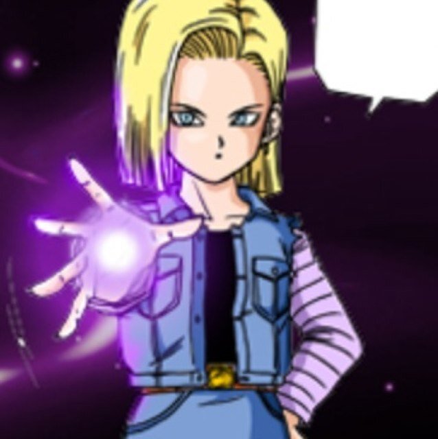 The Eighteenth Creation of Dr.Gero. All you see is a girl with blonde hair, what you see next is a girl with blonde hair destroying the planet.