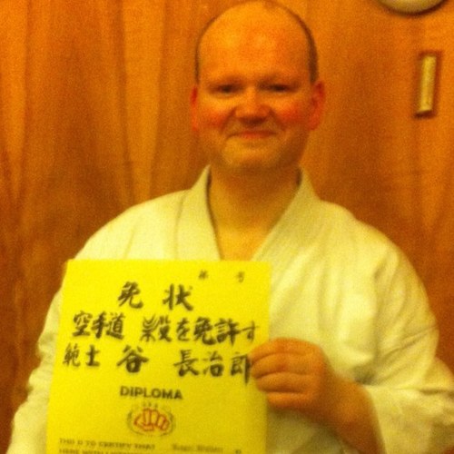 overweight and hopelessly untalented martial artist earning his dojo fees underwriting professional indemnity insurance with a certain panache