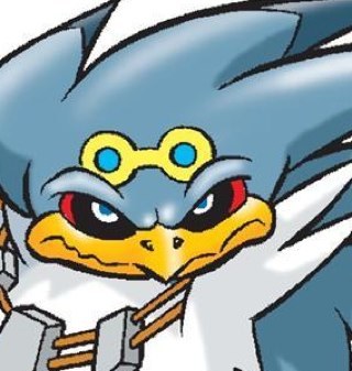 Brawn the Babylon Rogues. Jet the Hawk's right hand man. I can pulverize just about anything, so you better watch yourself around me! Wave's a dork.