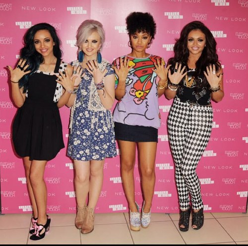 Two Mixers supporting the girls♥Mixers from the start ,@littlemixoffic follow :D