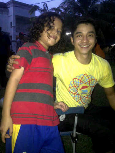 Actor, As Radit At Dewi Bintari.... Follow q ya..