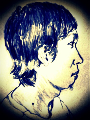 Matahari disebuah jalan kecil