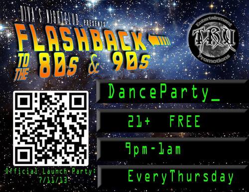 Flashback at Diva's of Northampton, MA! Every Thursday night, 21+ and free to enter! DJ Cassie is going to be playing requests all night long! Come have fun!