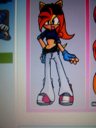 Hello my name Lyla the hedgehog I'm 19 old I'm Sonic little sister.I'm control all of element.my friend @PutriTheCat.dating to @lightning_th