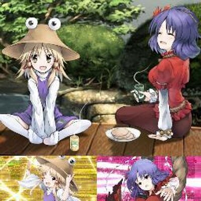 守矢神社の二柱 八坂神奈子 洩矢諏訪子 Godofmoriyashzs Twitter
