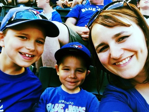 Mom....teacher.....Blue Jay fan!
