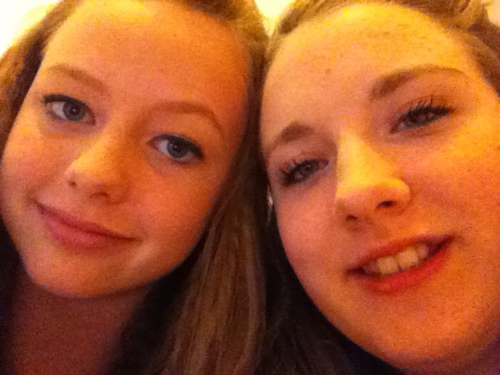 Two not so normal welsh girls messing around with a camera:)