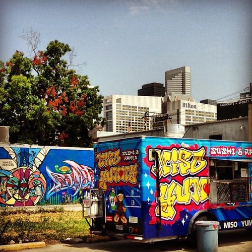 We're not your ordinary food truck! Serving you Sushi and Ramen with a BANG!