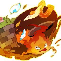 I'm Calcifer, the scary and powerful fire Demon!