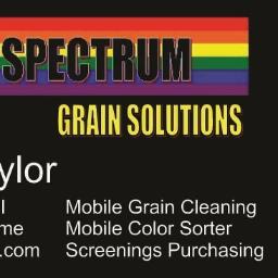 Spectrum Grain Solutions. Grain Cleaning. Ergot Removal.  Boer Goats and Rideau Sheep. Always in agriculture.  Smith & ARROW Abrasives. FBN Community Builder