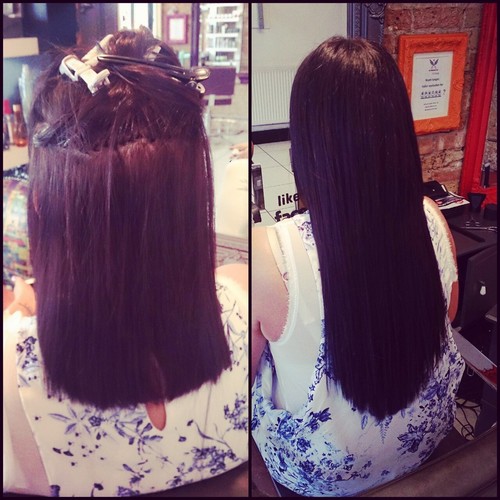 Want thicker or longer hair then you need keratin bonded hair extension by joel at lee marshall hair in southend-on-sea.
FREE consultation.
01702618316