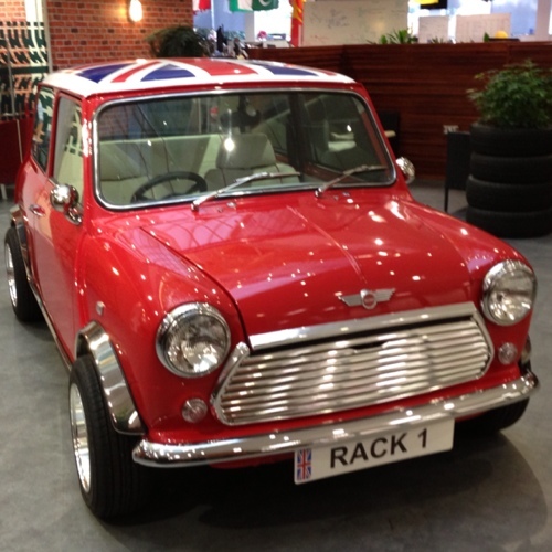 Just your average Mini, in the Rackspace Office