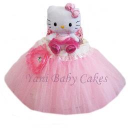 Celebrate the newborn baby with a beautiful baby diaper cake! Our diaper cakes make stunning baby shower centerpieces & unique baby shower gifts for new moms!