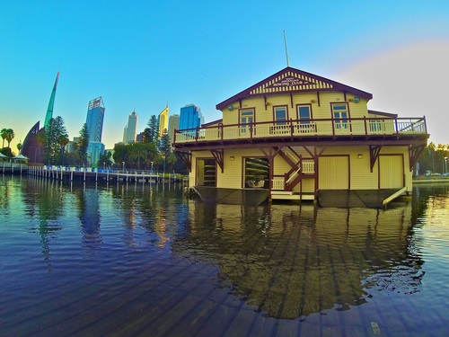 WARC is both rowing club and function venue. Athletes train; brides and grooms say their vows; companies celebrate milestones. It's a close-knit family.