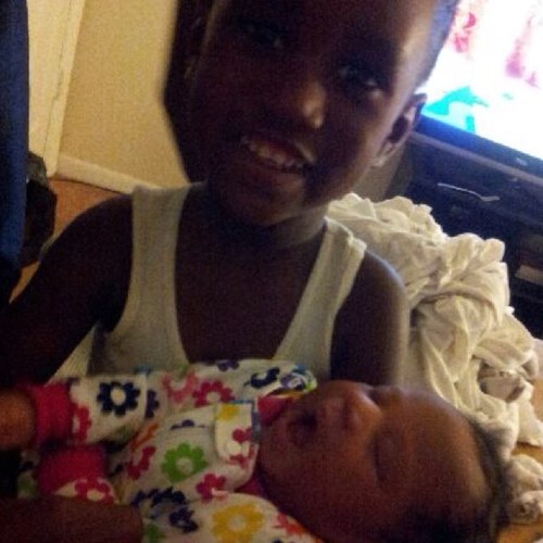 #ProudMommyof2!! En'Rique&Aa'Liyah is who i live &do it for, the girlf n future wife of @LostSolez ...Dont Hate..Congratulate & Follow Me Biioottchhhhh #tfb :))