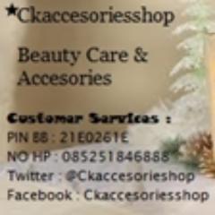 Sell all about fashion and beauty care :)
 Customer Service :
,PINBB ; 21E0261E 
, NO HP : 085751410789 ,IG : Fashionholicck