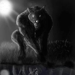 big bad wulf lookin to eat hiz lil red riding hood