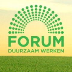 FDuurzaamWerken's profile picture. Forum Duurzaam Werken zet de volgende stap door Duurzaam Werken op de kaart te zetten. Agenderen, Belangen Behartiging en Community of Best Practices.