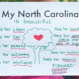 We live here. We believe in a better North Carolina. #ournc