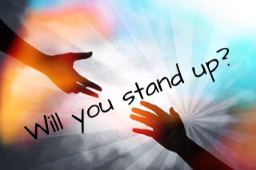 Stand up with us today against bullying. Ever want to talk DM me #ProjectLG